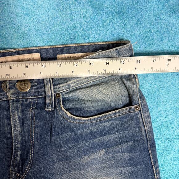 Vintage Guess Jeans Women’s 31 – Robertson Slim Tapered – Blue Denim Y2K - Picture 4 of 16